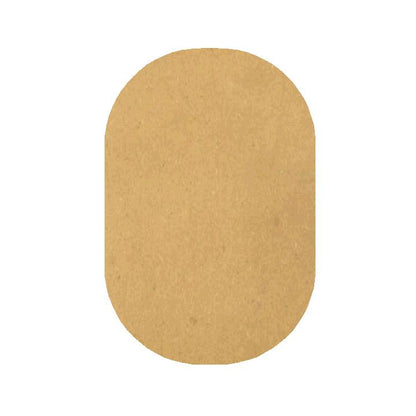 Plain Rounded Rectangle MDF