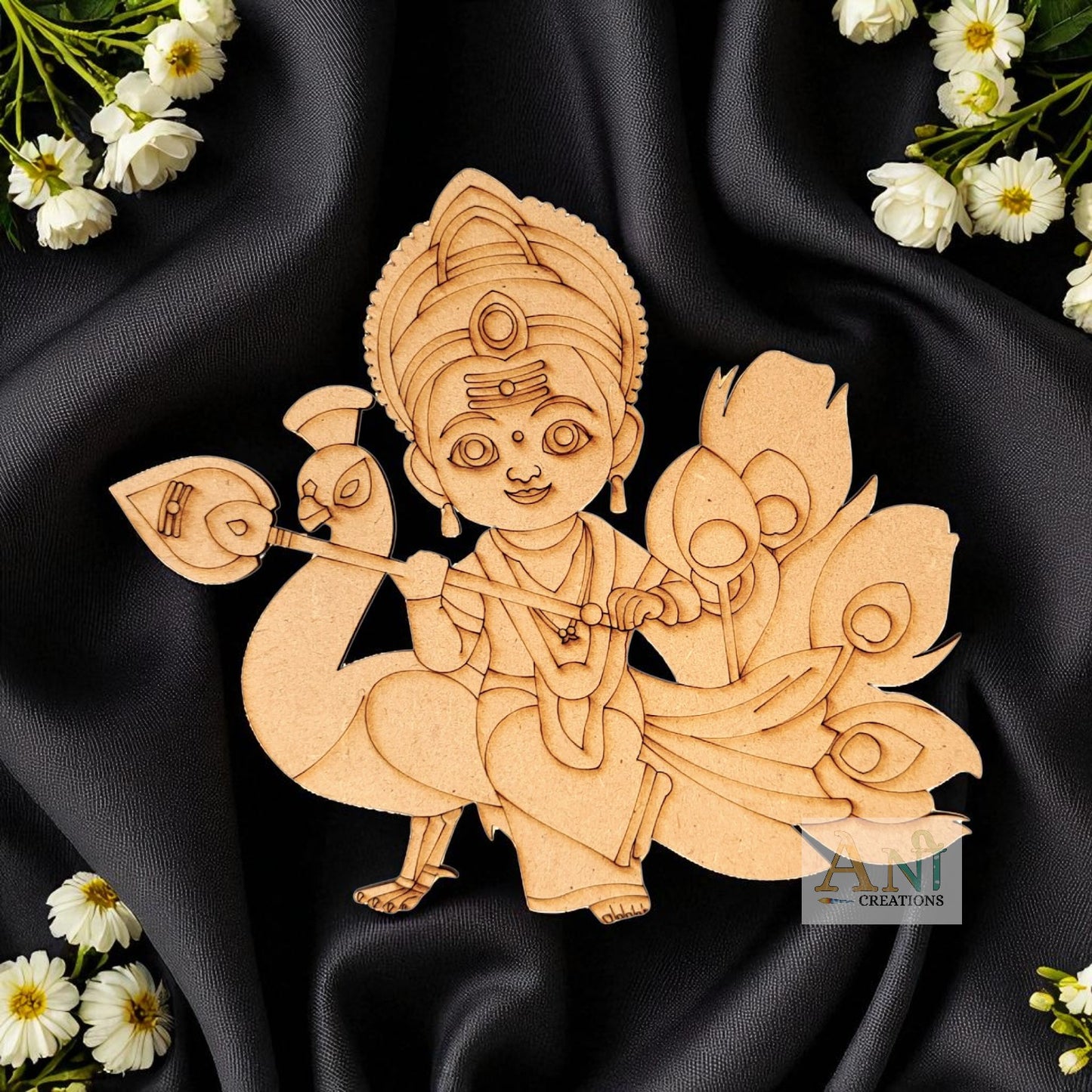 Lord Murugan (Kartikeya) MDF Cutout