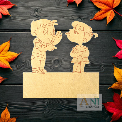kids mini name plate 38