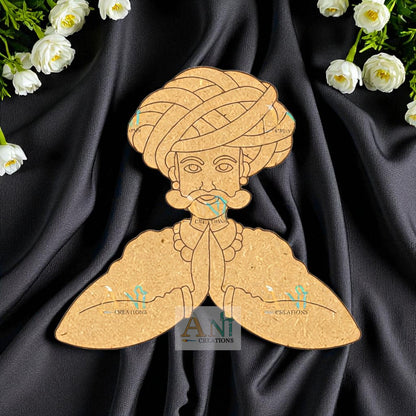 Padharo saa man 1 MDF Cutout