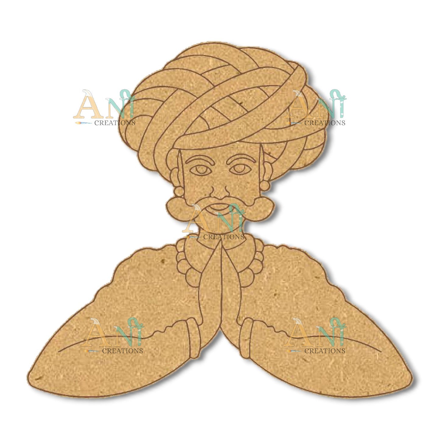 Padharo saa man 1 MDF Cutout