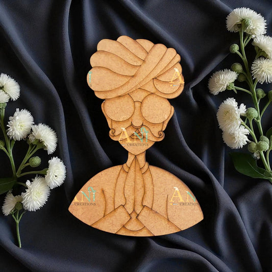 Padharo saa man 2 MDF Cutout