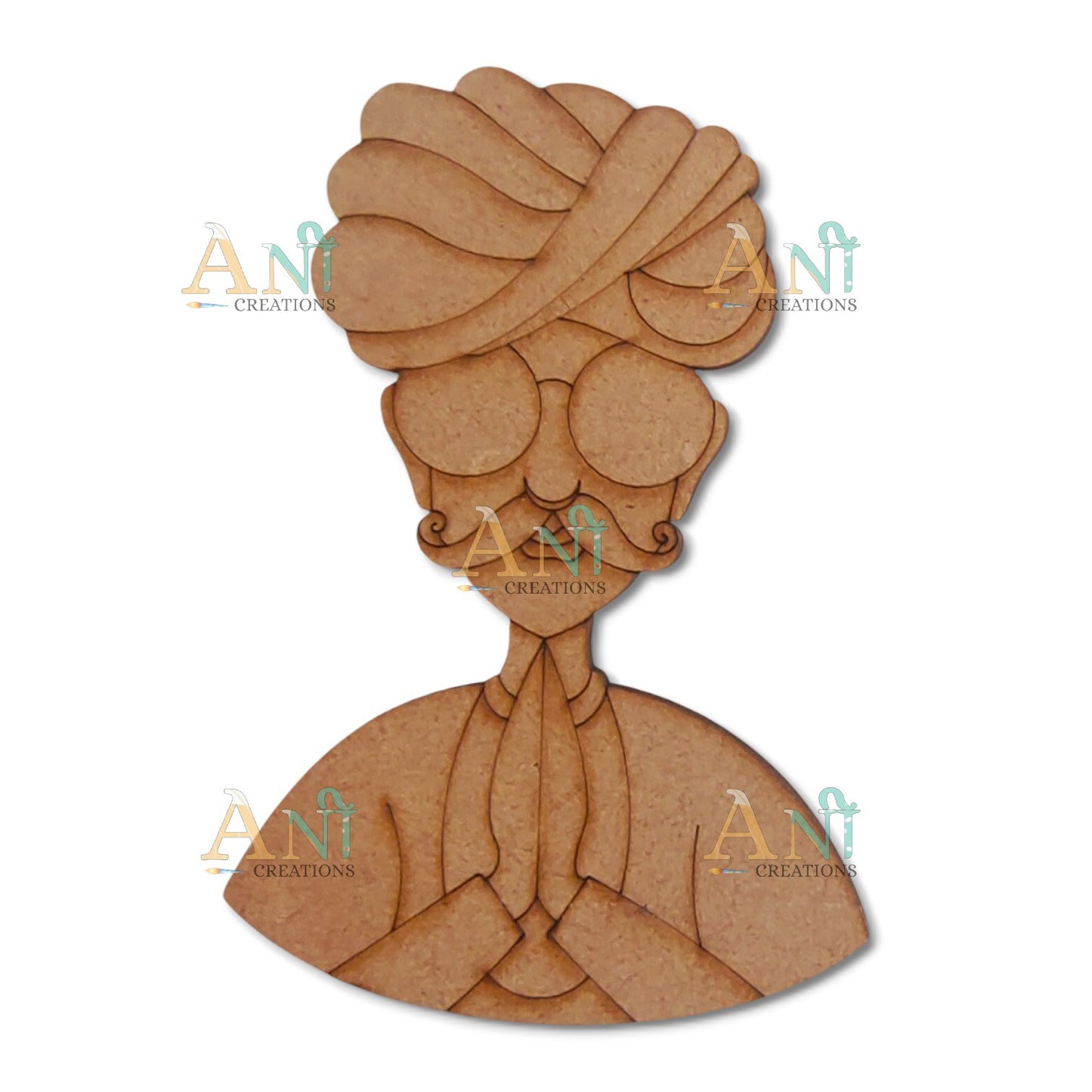 Padharo saa man 2 MDF Cutout