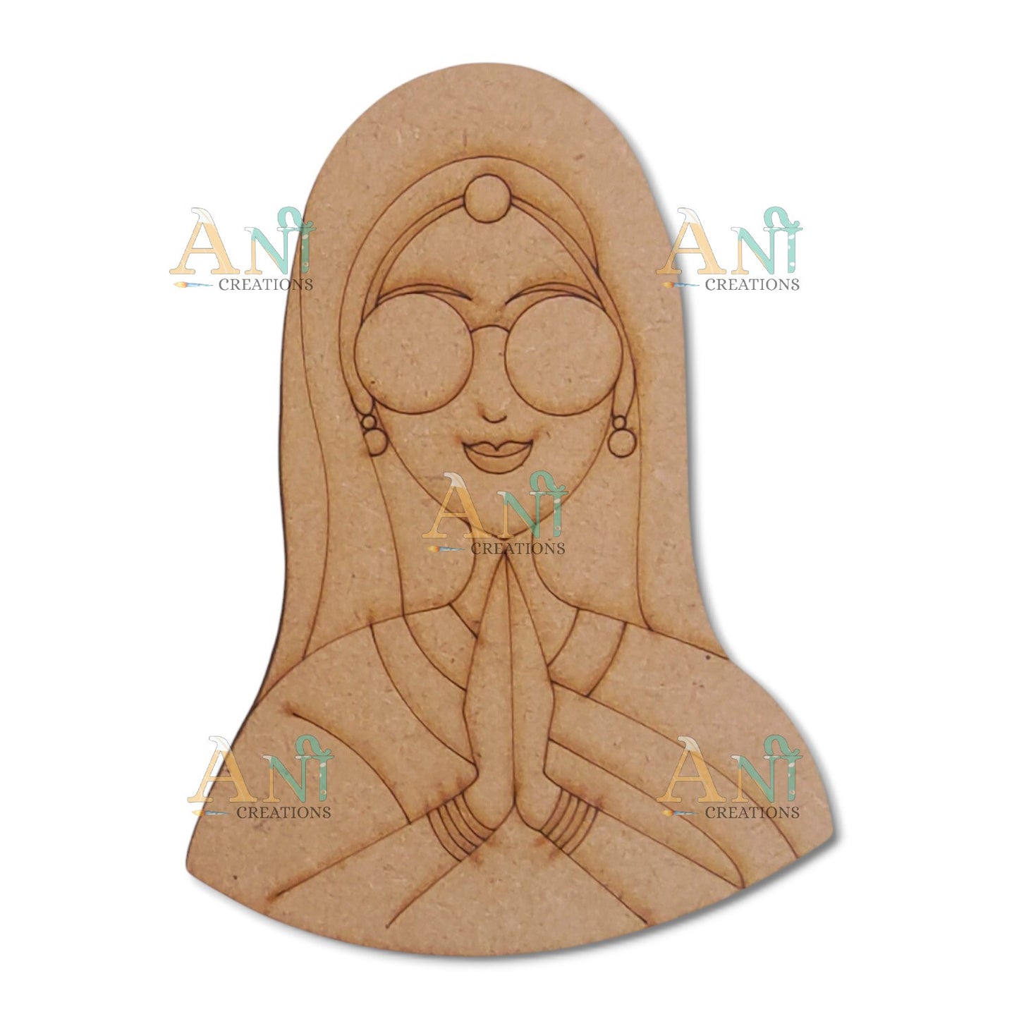 Padharo saa woman 1 MDF Cutout