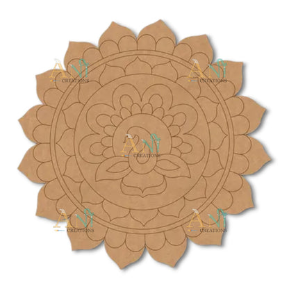 Peacock 13 MDF Premarked