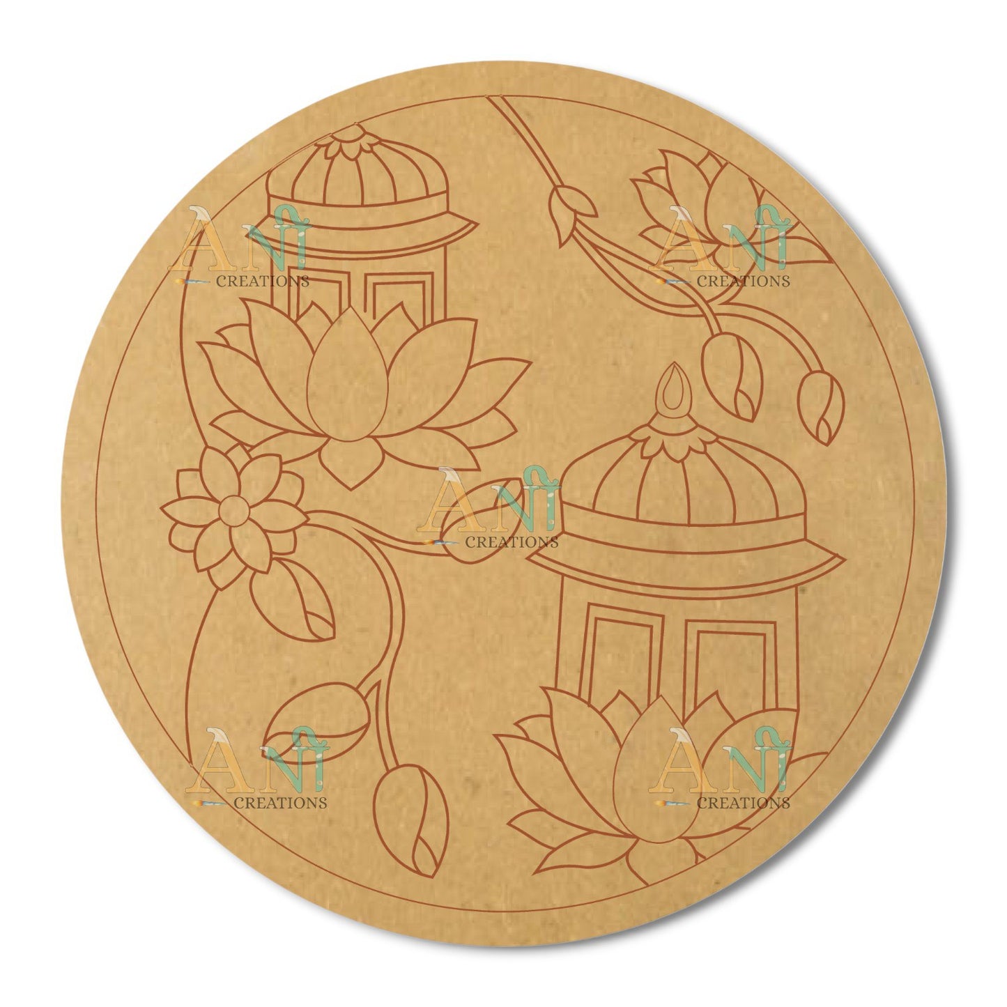 Pichwai 3 MDF Premarked