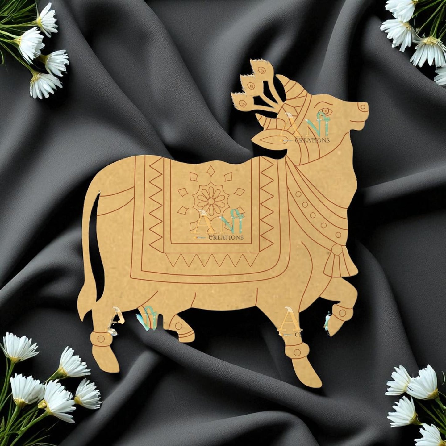 Pichwai cow 1 MDF Cutout