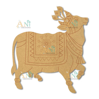 Pichwai cow 1 MDF Cutout
