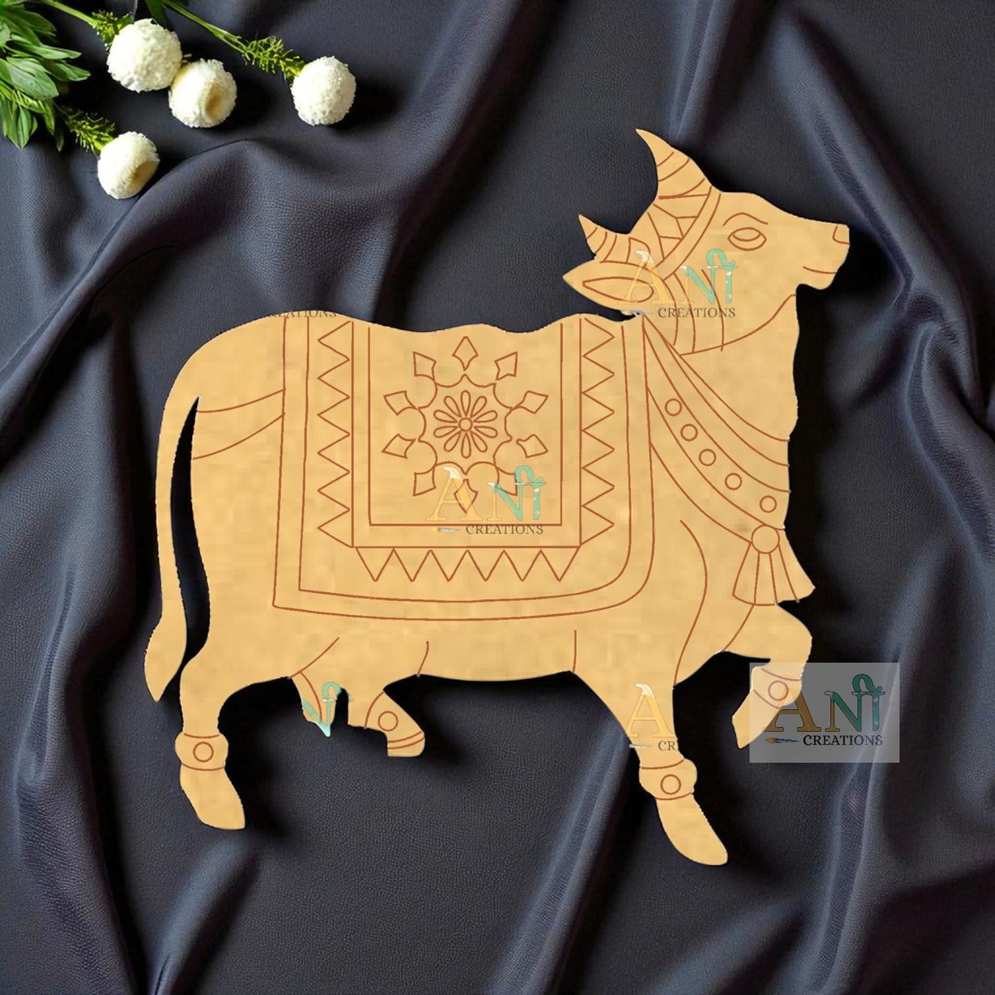 Pichwai cow 2 MDF Cutout