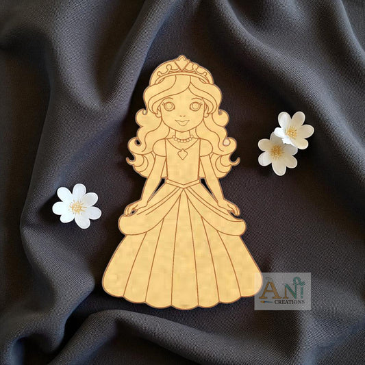 Princess 02 MDF Cutout