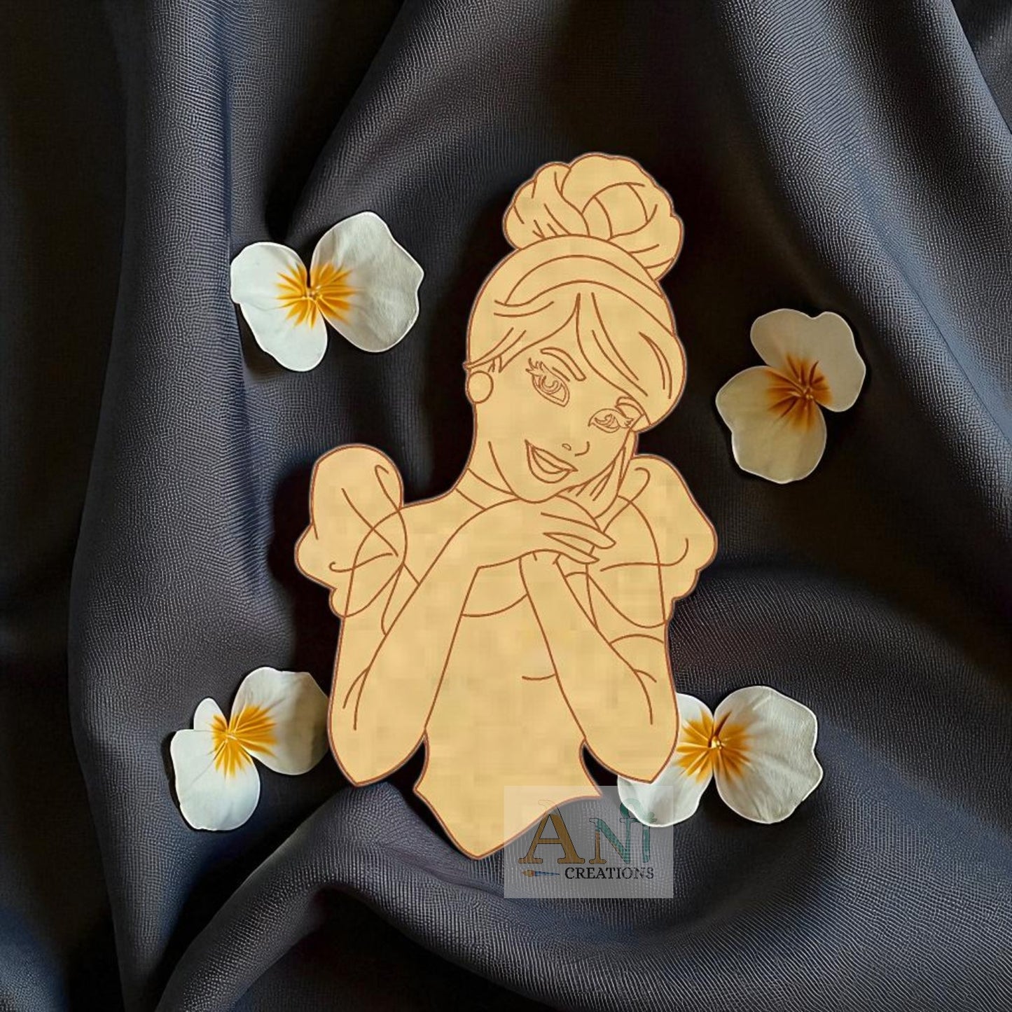 Princess 01 MDF Cutout