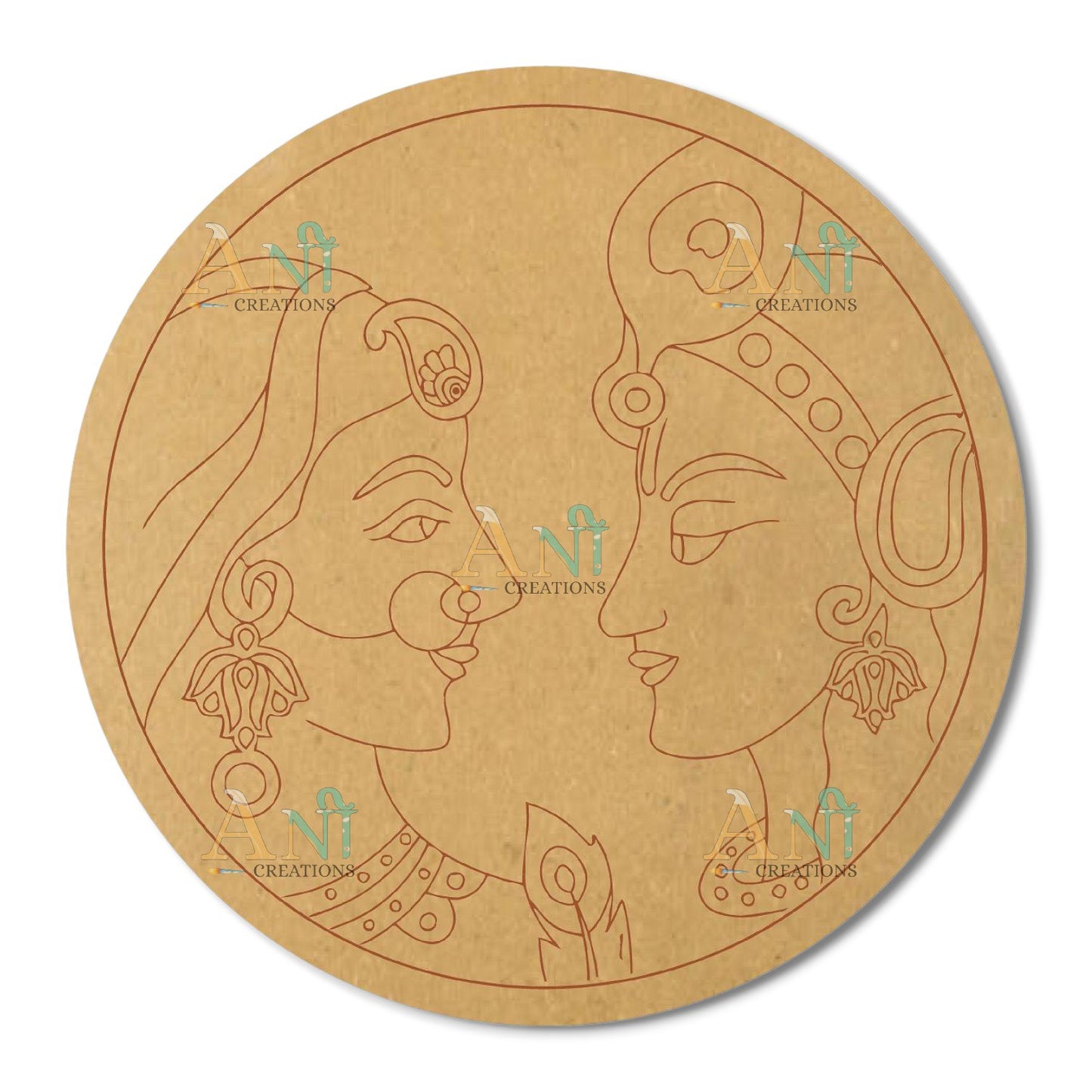 Radha krishna 1 MDF Premarked