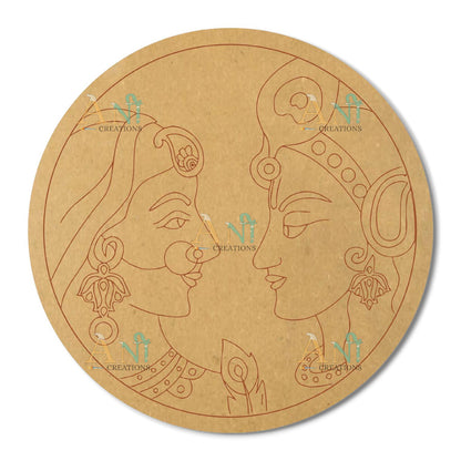 Radha krishna 1 MDF Premarked