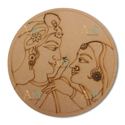 Radha krishna 2 MDF Premarked