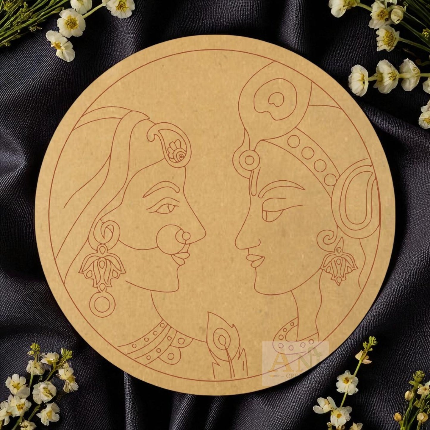 Radha krishna 1 MDF Premarked