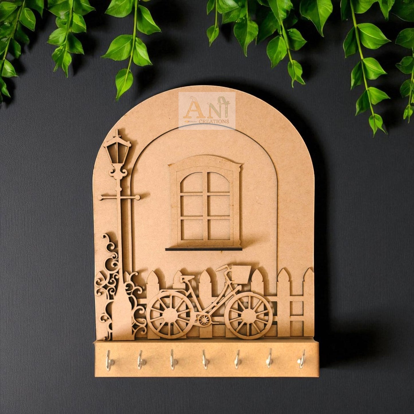 3D  Keyholder MDF cutout 7