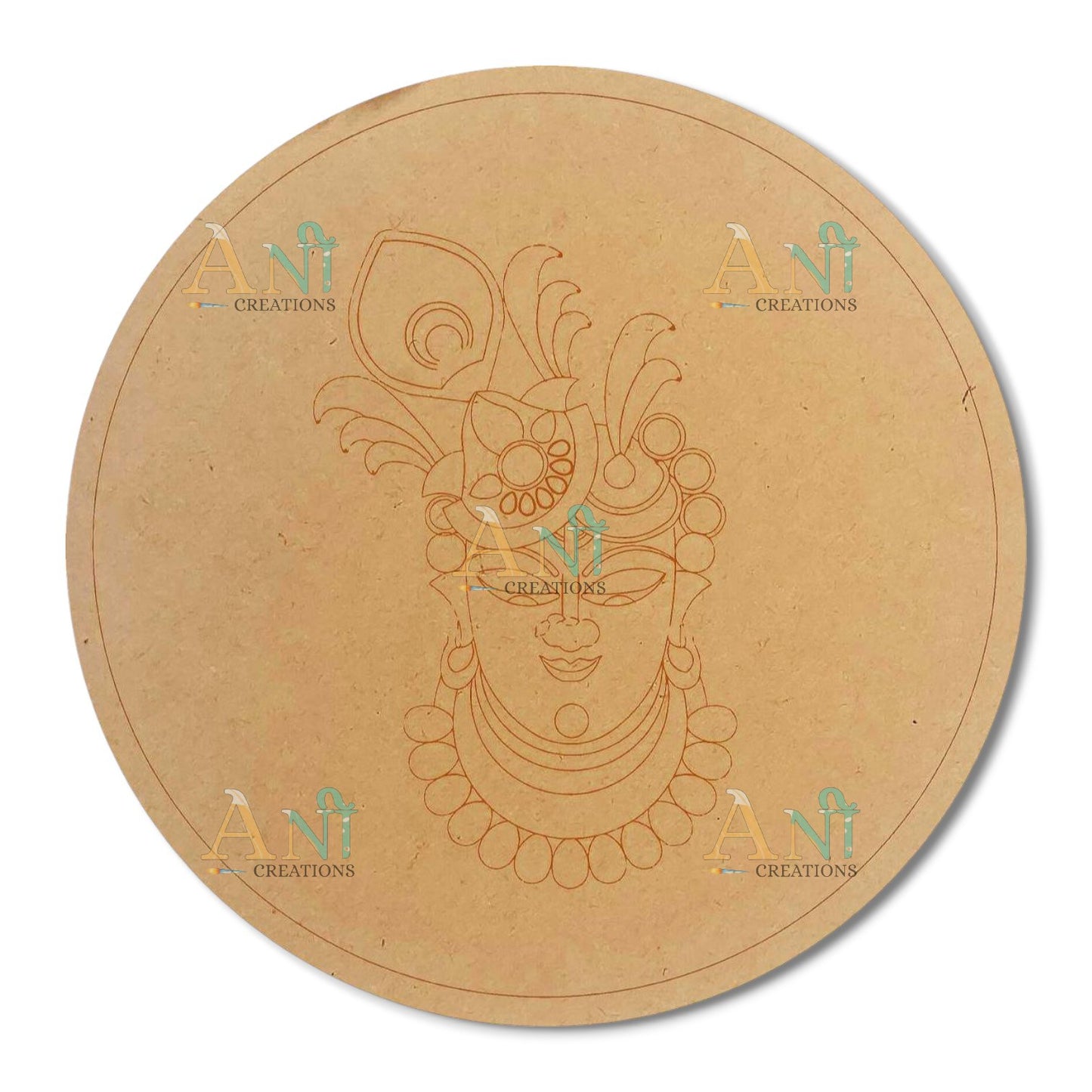 Shreenath ji 3 MDF Premarked