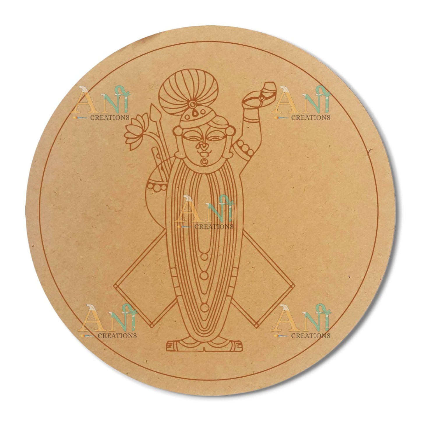 Shreenath ji 4 MDF Premarked