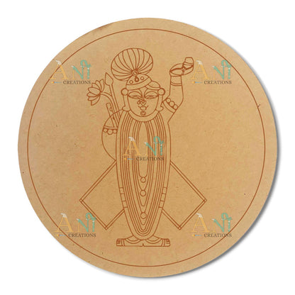 Shreenath ji 4 MDF Premarked