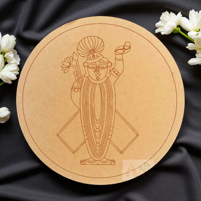 Shreenath ji 4 MDF Premarked