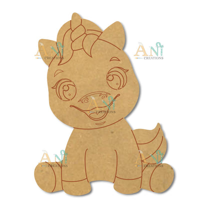 unicorn 9 MDF Cutout