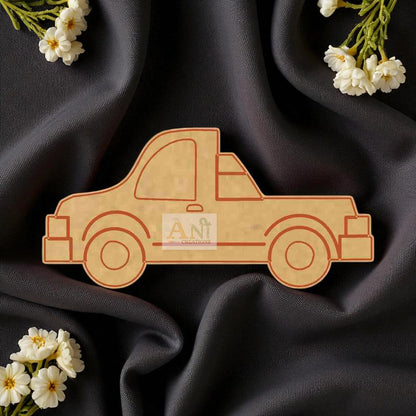 Jeep car MDF Cutout