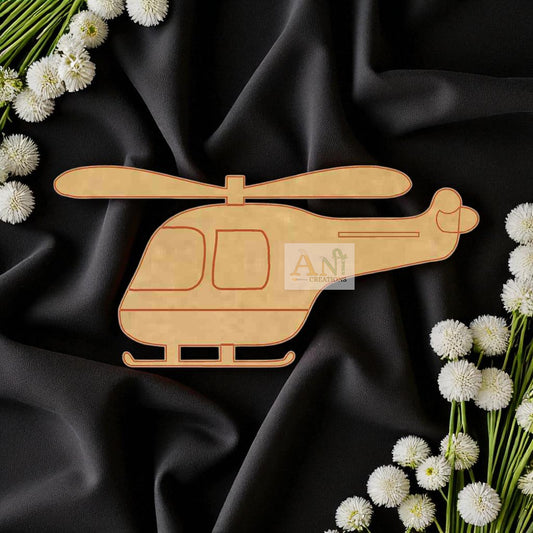Helicopter 2 MDF Cutout
