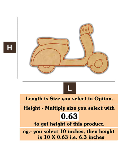 Scooter 1 MDF Cutout