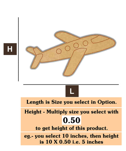Aeroplane MDF Cutout