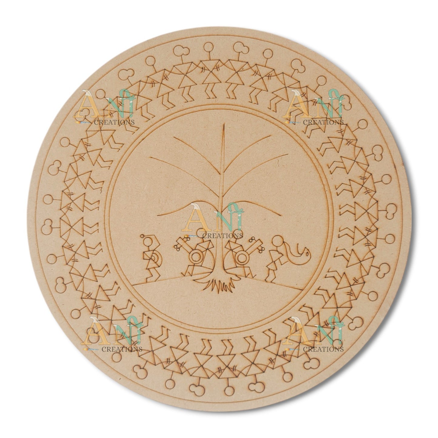 Warli 1 MDF Premarked