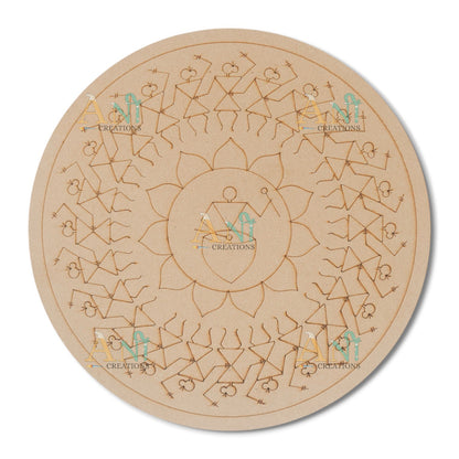 Warli 3 MDF Premarked