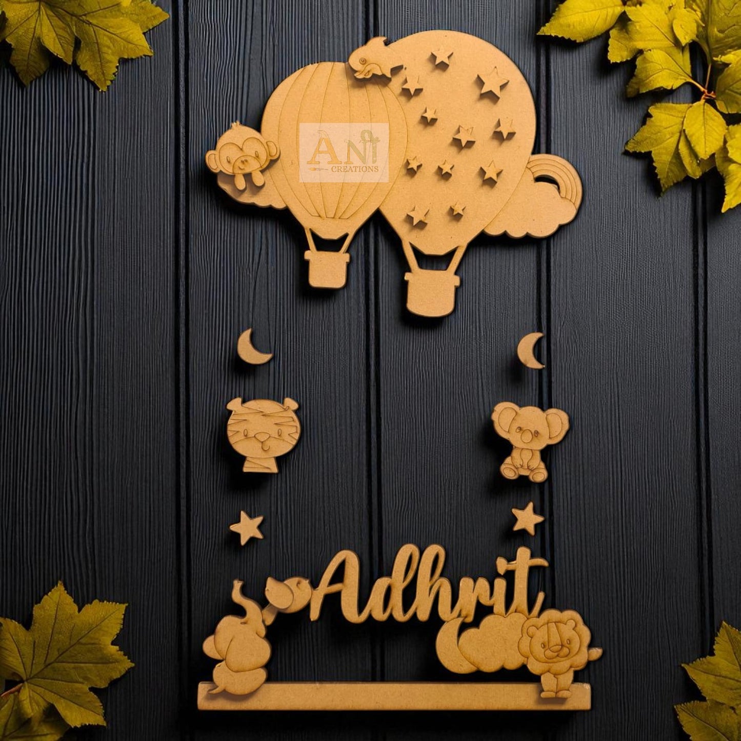 Kids Designer Name Plate 18