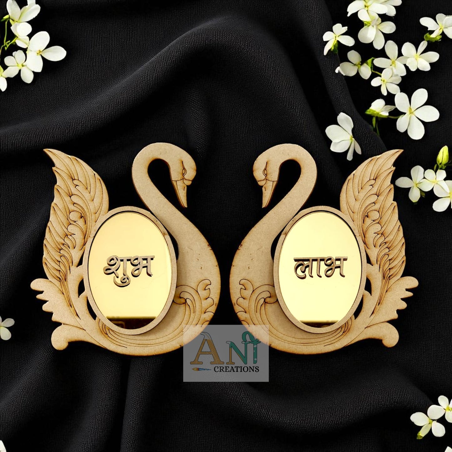 Swan Shubh Labh Base MDF Design