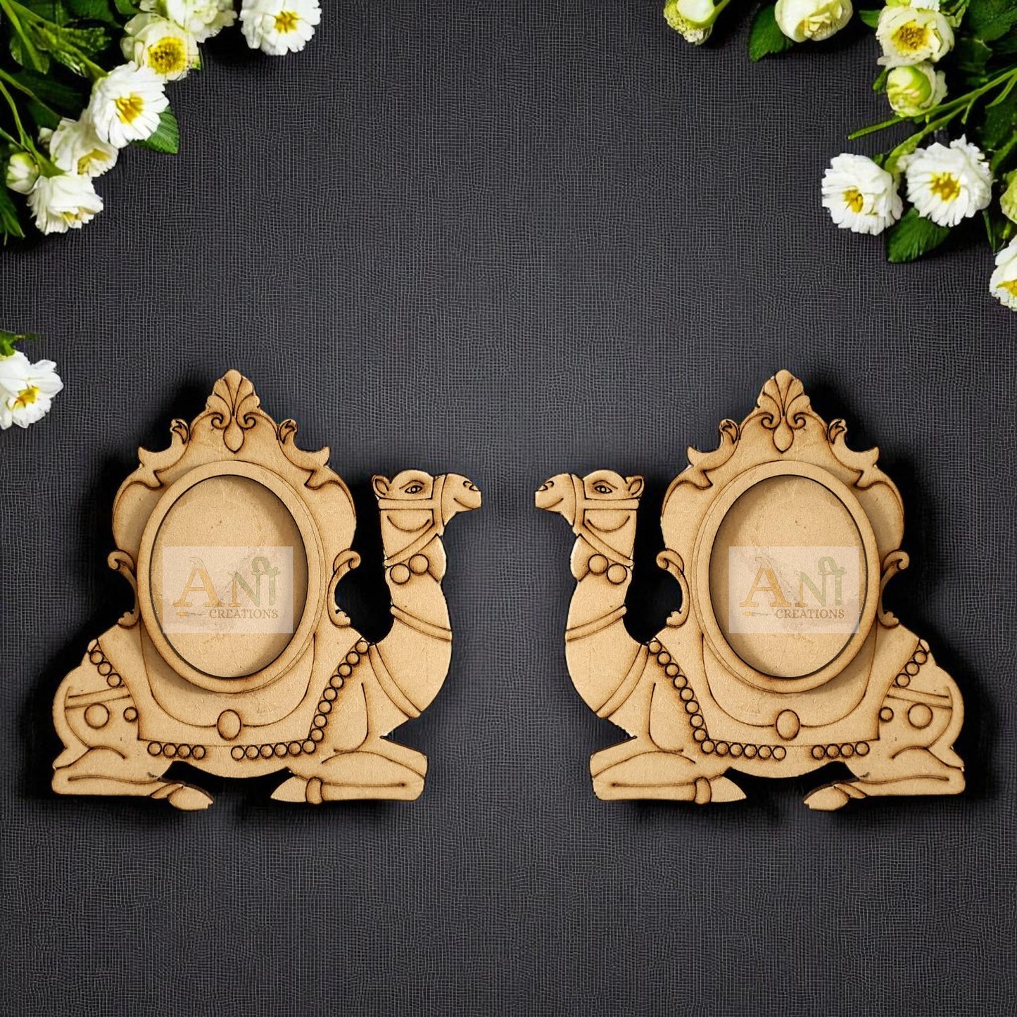 Camel  T Light Candle Holder set