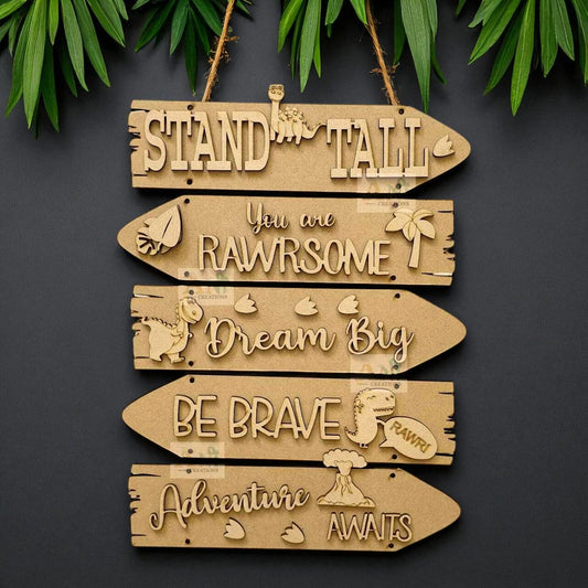 Sentiment Plank- Dinosaur ,Adventure Theme