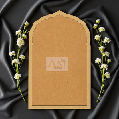 Vintage Plank Cutout MDF Design Double layer 1