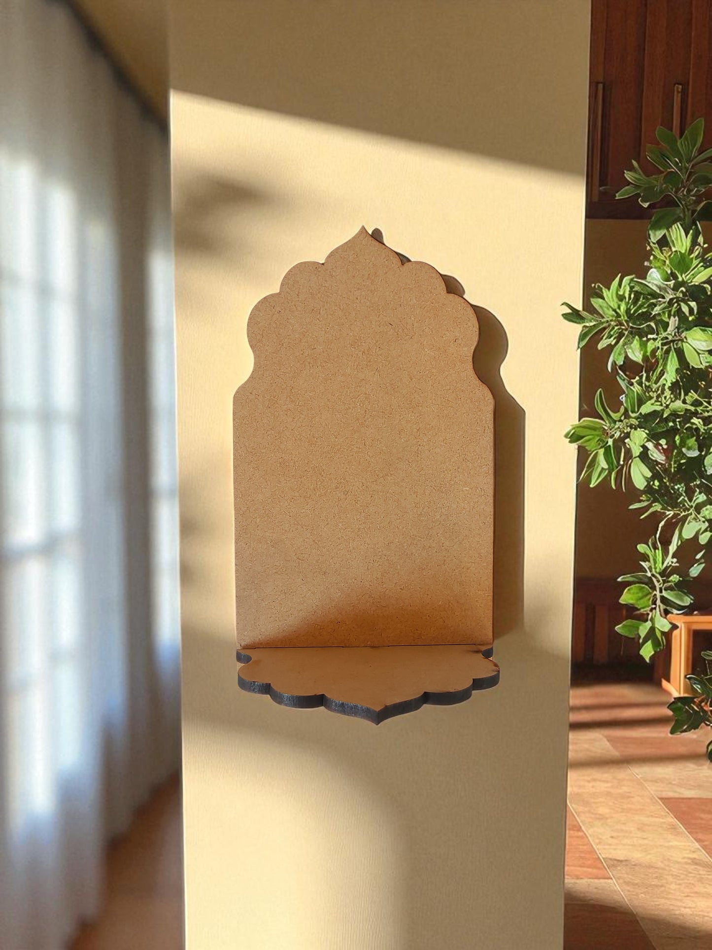 Jharokha 3 T Light Candle Holder