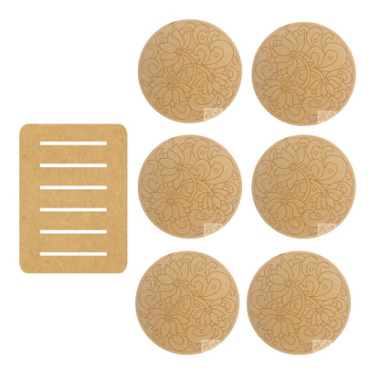 Pre Marked Tea Coaster 03