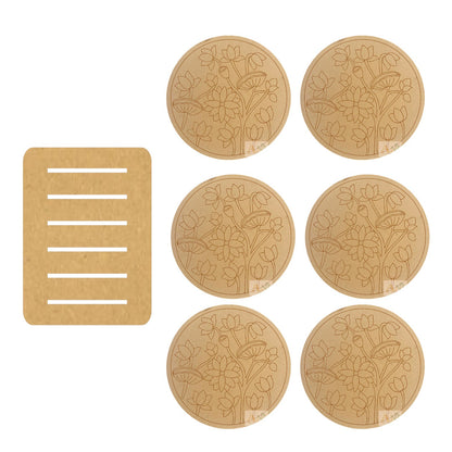 Pre Marked Tea Coaster 01