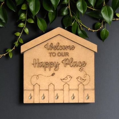 3D  Keyholder MDF cutout 1