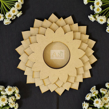 3D Lotus Tea Light Candle Holder