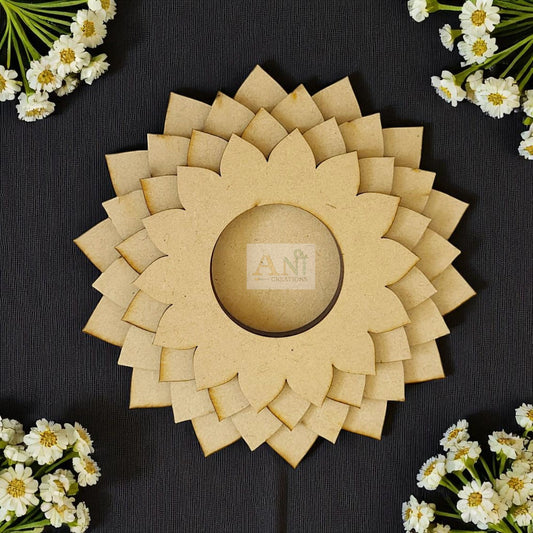 3D Lotus Tea Light Candle Holder