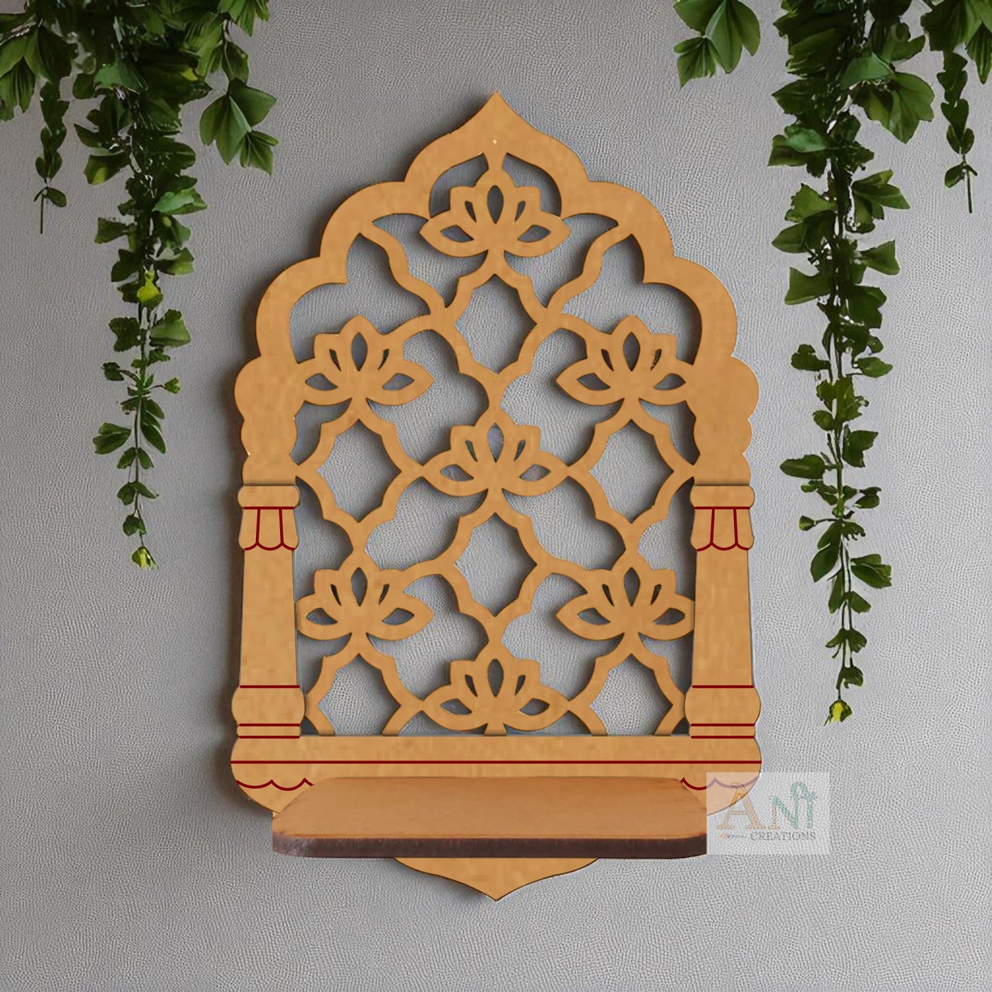 Jharokha T Light Diya Holder 1