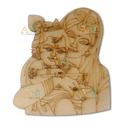 Krishna Yashoda MDF cutout 2